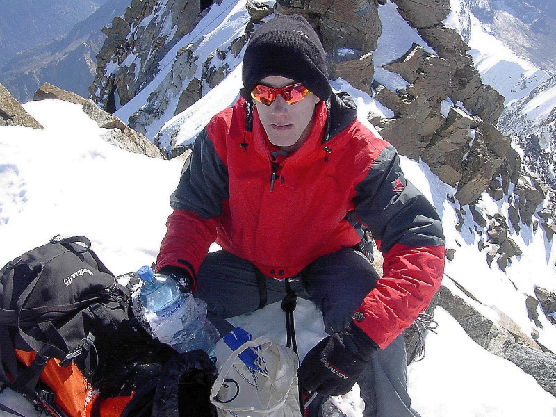 Auf dem Gipfel der Dufourspitze (4634 m) 2006