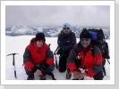 08/2006: Auf dem Gipfel des Alphubel (4206 m)