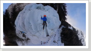 01/2019: Eisfallklettern im Eispark Osttirol