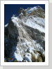 11/2012: Blick zurück auf den Grey Tower; vom Lager 2 während des Abstiegs / Ama Dablam Expedition (6856 m)