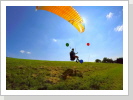 06/2017: Gleitschirmfliegen - Heliumballons