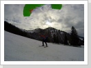 02/2017: Snowkiting mit Speedrider-Schirm am Hochgrat